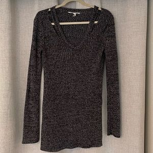 BCBG Cut Out Sweater